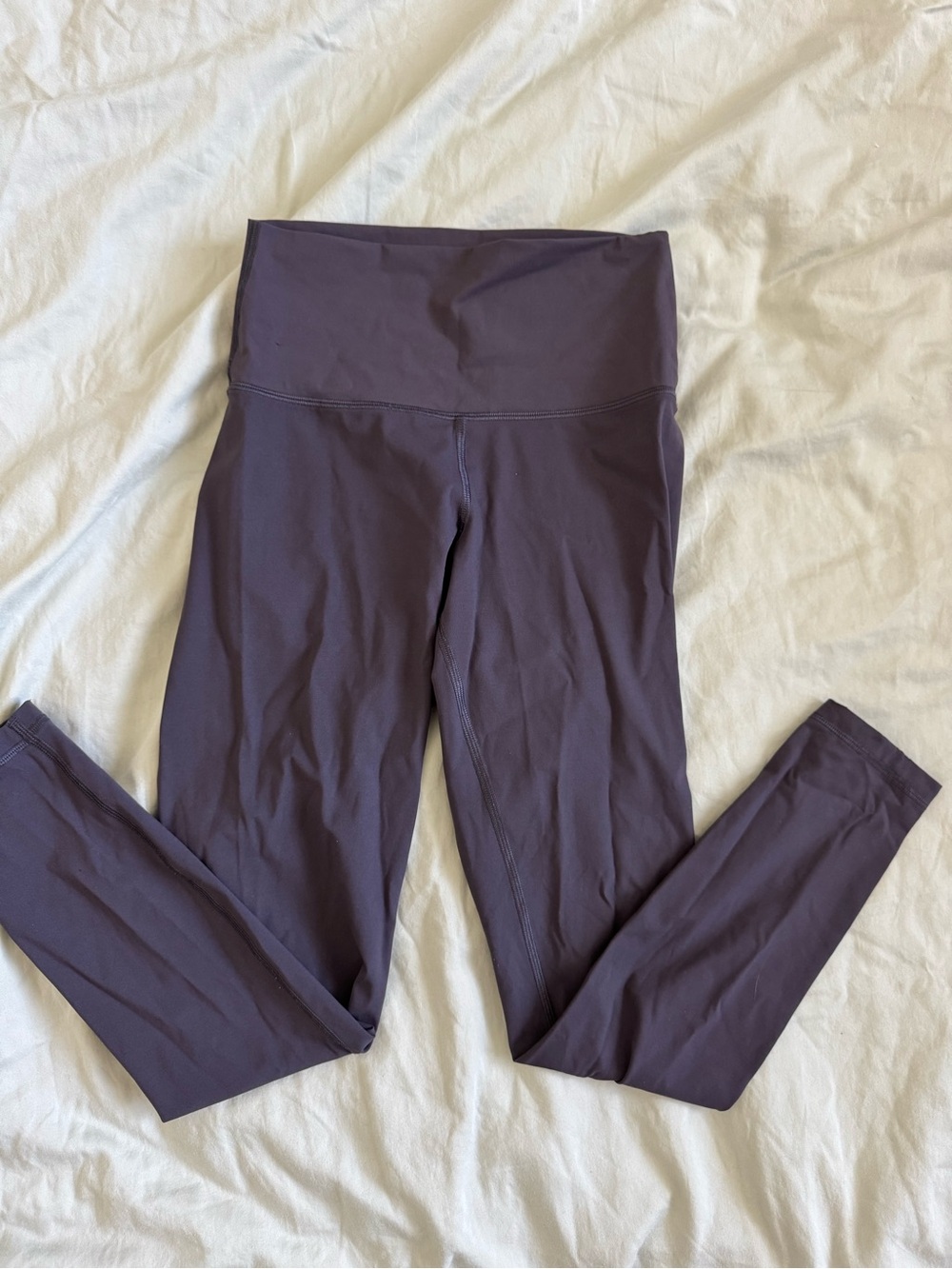Everlane Kids Deep Plum High-Waist Leggings